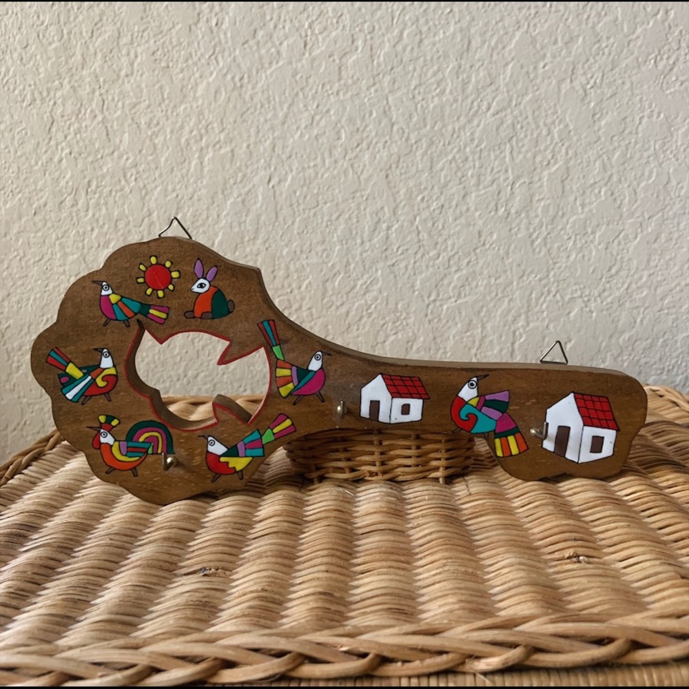 Salvadorian Folk Art Key Holder